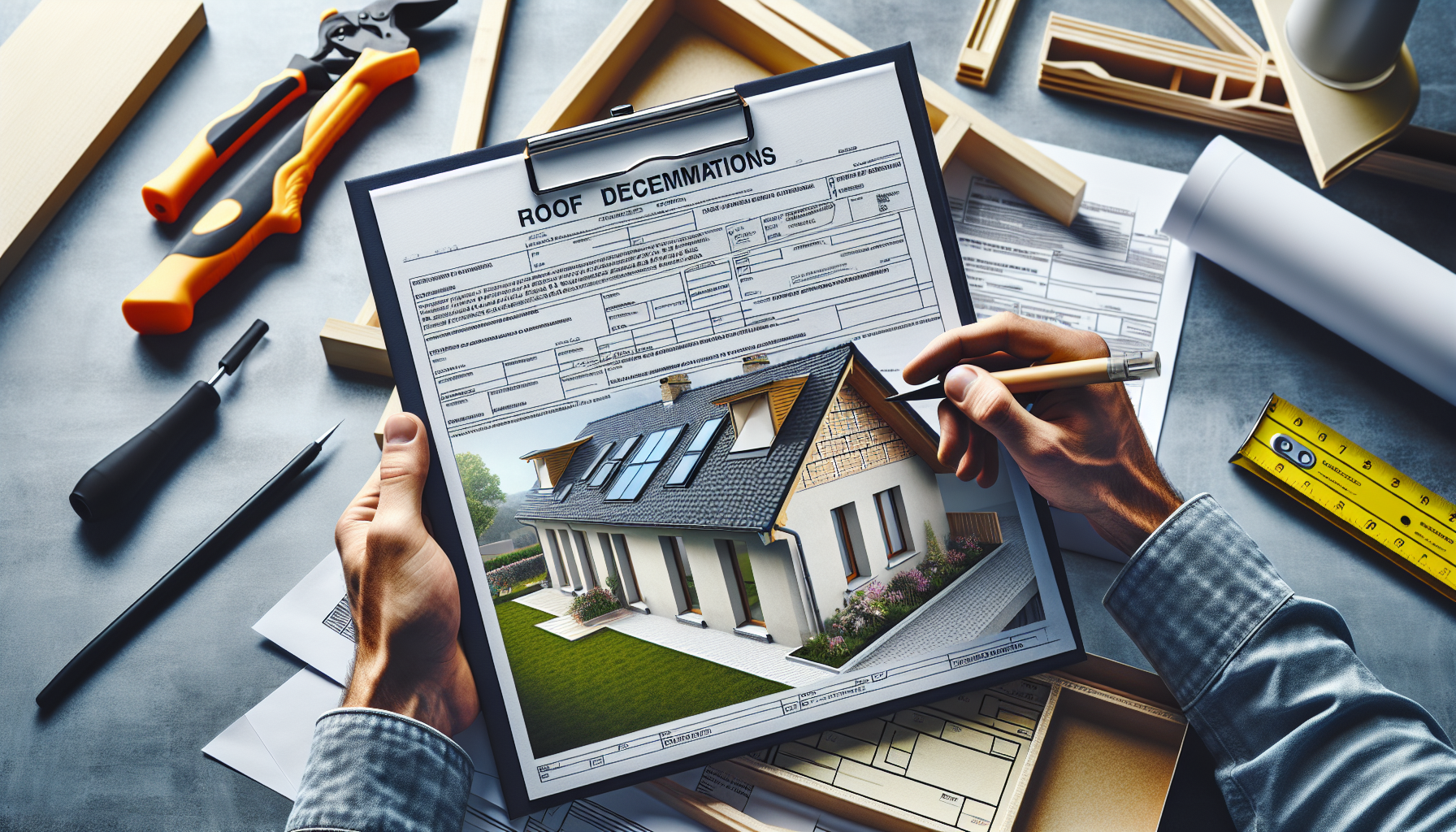 Les permis de construire et déclarations de travaux pour une rénovation de toiture