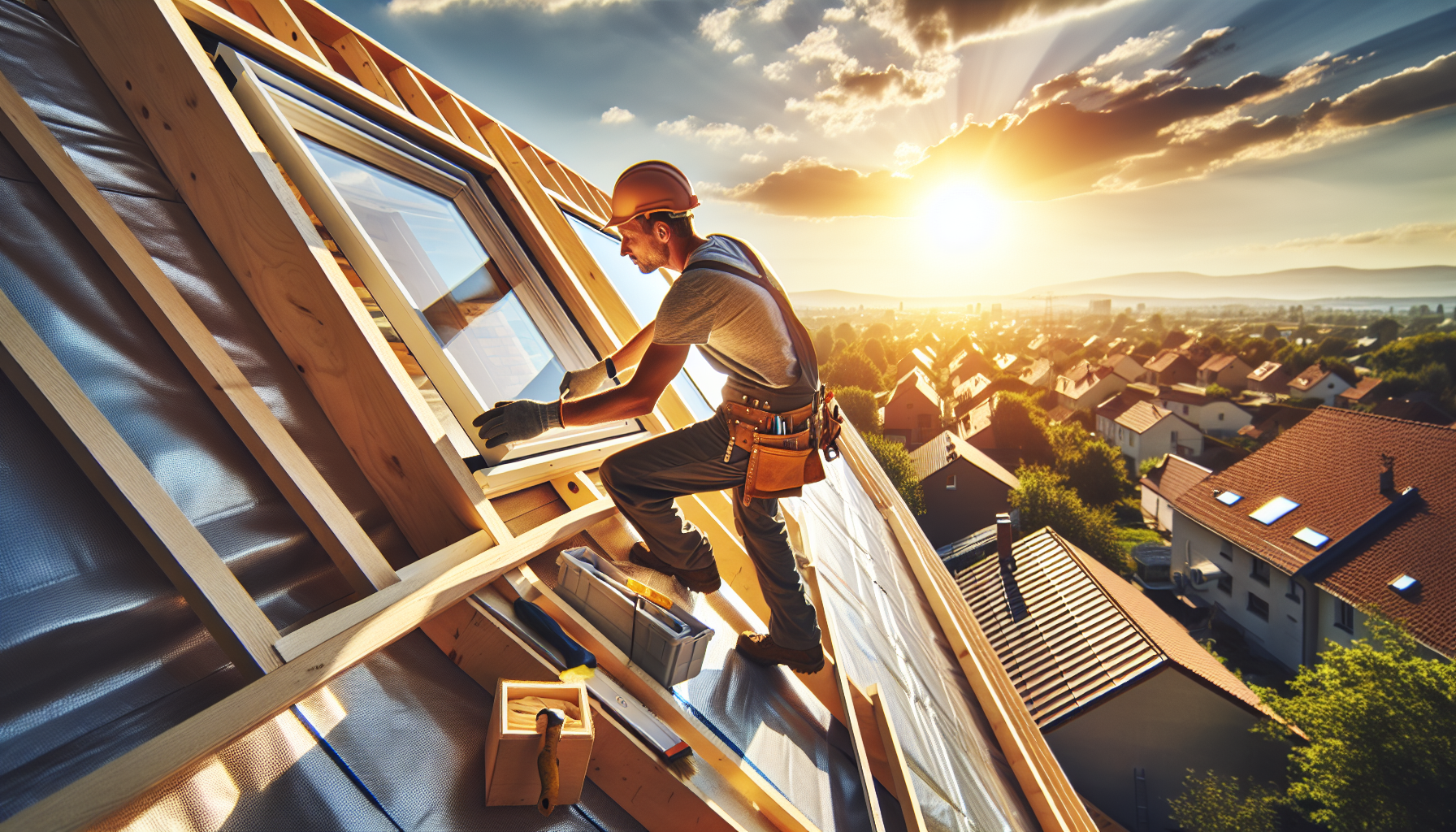 Pose de Velux
